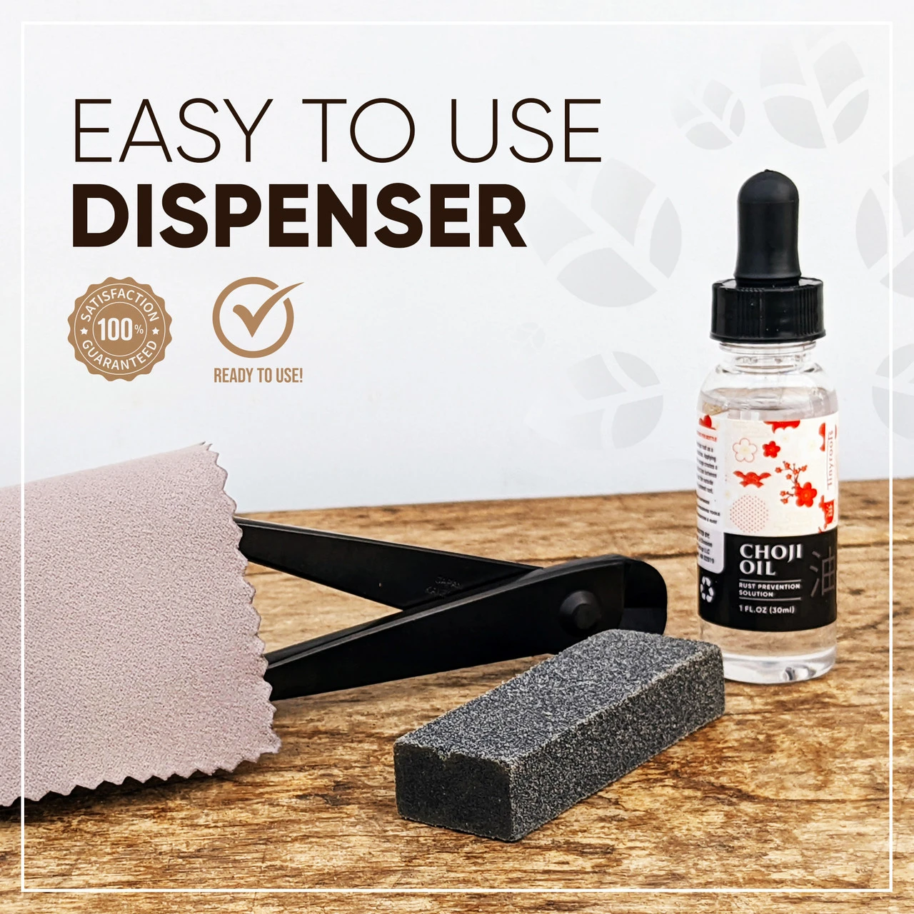 Japanese Choji Oil And Rust Eraser Kit - A MUST Have To Keep Tools Clean - Image 5