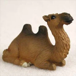 Camel Bactrian Bonsai Tree Figurine