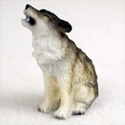 Wolf Timber Bonsai Tree Figurine