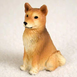 Finnish Spitz Bonsai Tree Figurine