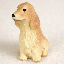 Cocker Spaniel English Blonde Bonsai Tree Figurine