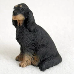 Gordon Setter Bonsai Tree Figurine