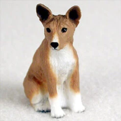 Basenji Bonsai Tree Figurine