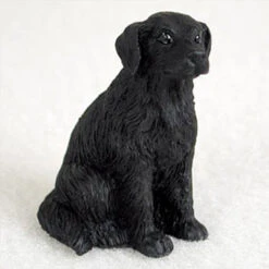 Flat Coated Retriever Bonsai Tree Figurine