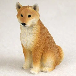 Shiba Inu Bonsai Tree Figurine