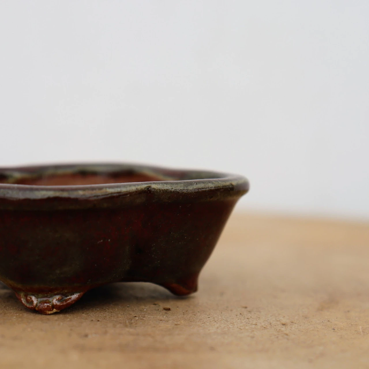 2" Japanese Tokoname Pot - Tani Ranzan (No. 1331) - Image 2