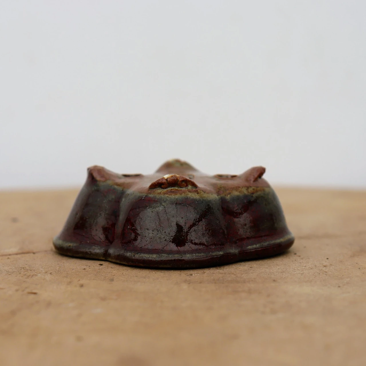 2" Japanese Tokoname Pot - Tani Ranzan (No. 1331) - Image 5