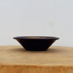 5" Tokoname Bonsai Pot - Koyo (No. 1533)