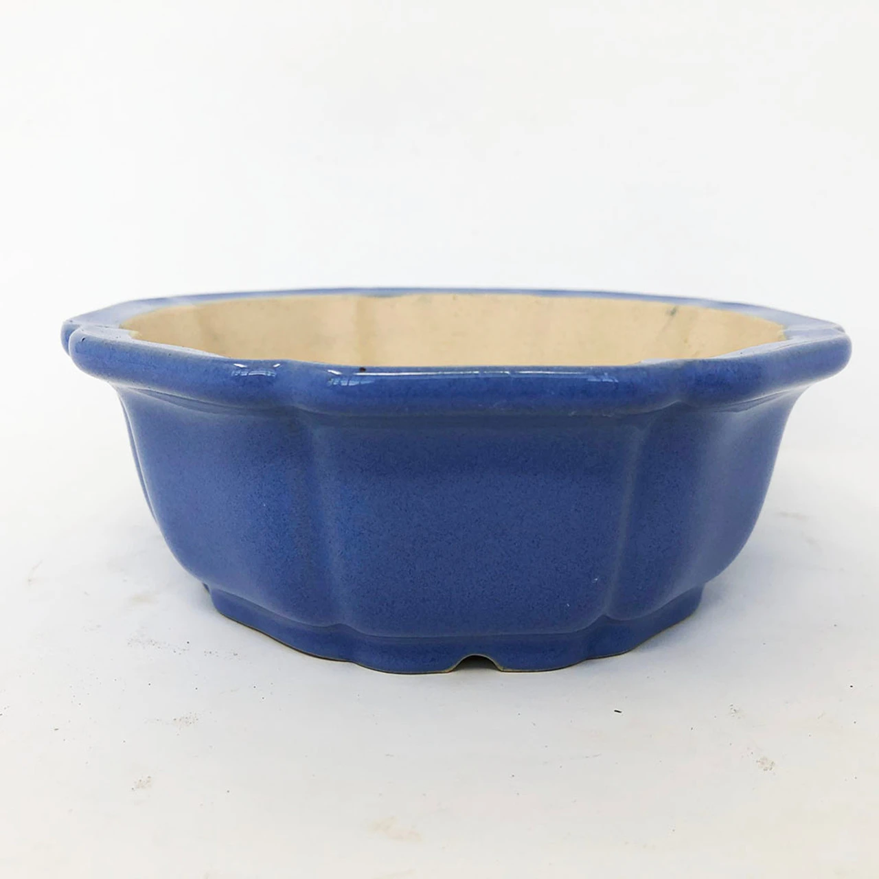 6" Blue Glazed Yixing Bonsai Pot (no. 845) - Image 5