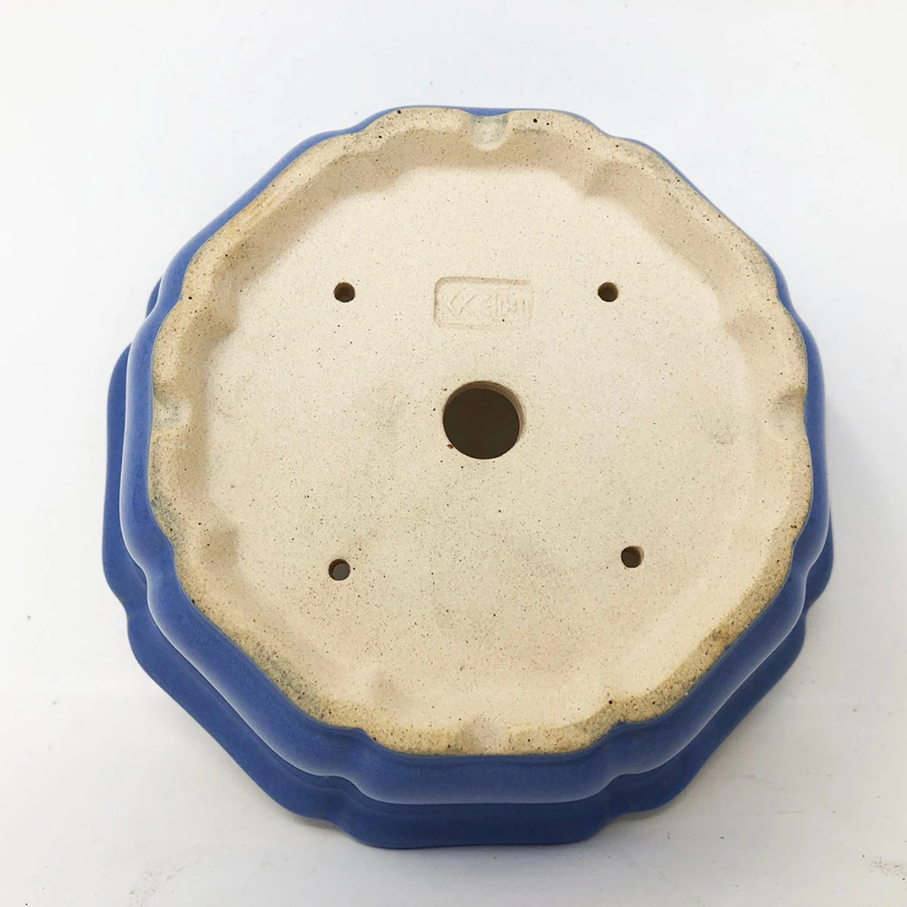 6" Blue Glazed Yixing Bonsai Pot (no. 845) - Image 6