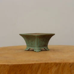 3"Yixing Square Glazed Pot (No. 814)