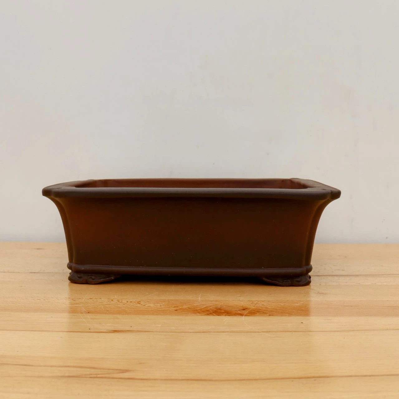 11-Inch Unglazed Yixing Bonsai Pot (No. 2453) - Image 4
