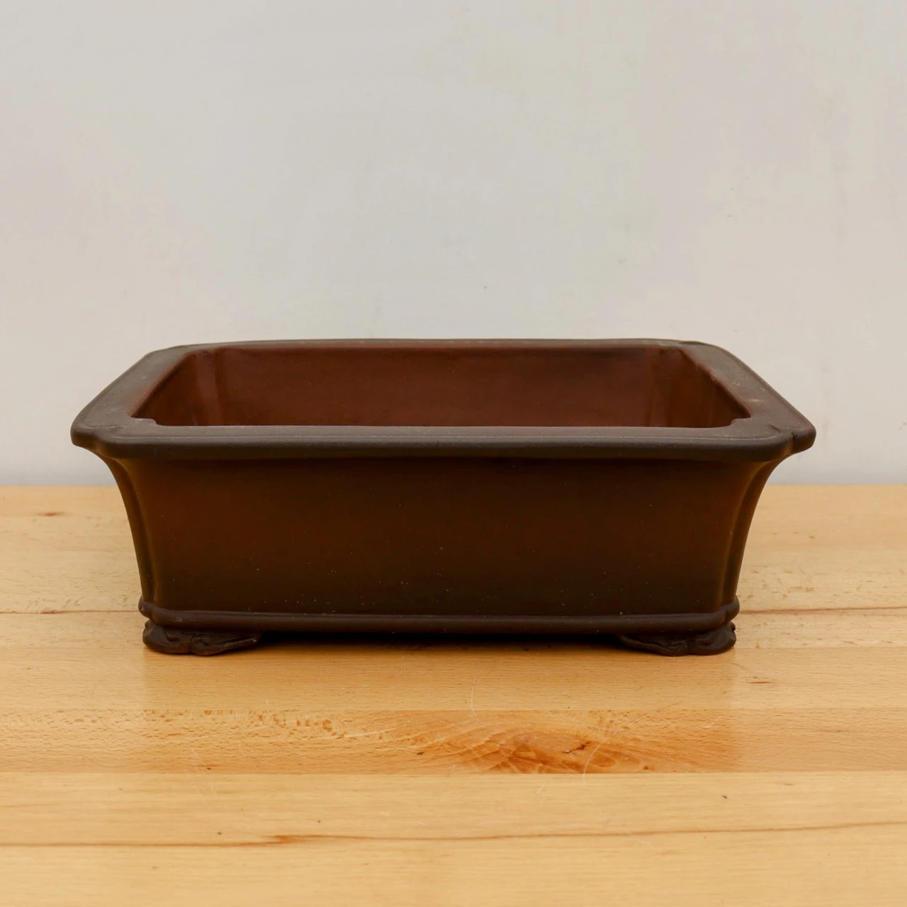 11-Inch Unglazed Yixing Bonsai Pot (No. 2453)