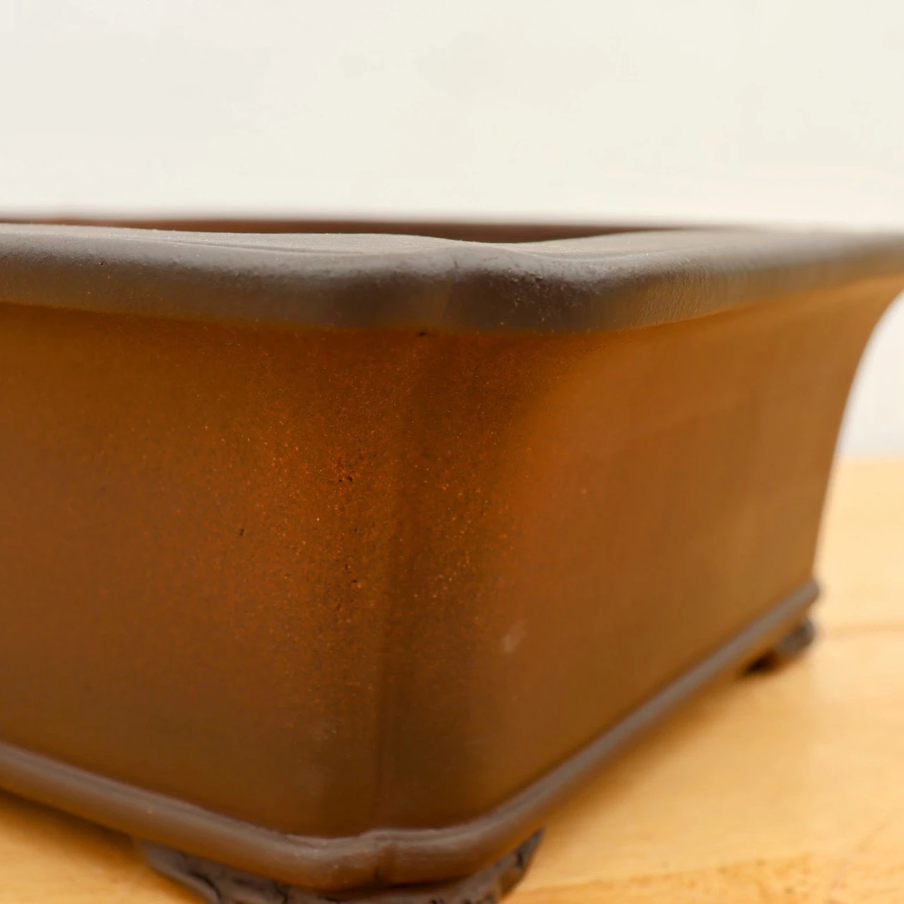 11-Inch Unglazed Yixing Bonsai Pot (No. 2453) - Image 2