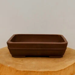 10-Inch Unglazed Yixing Bonsai Pot (No. 2470)