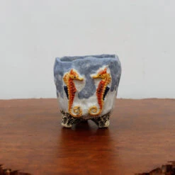 4" Terre O Vert Handmade Planter (No. 73)