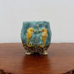 4" Terre O Vert Handmade Planter (No. 74)