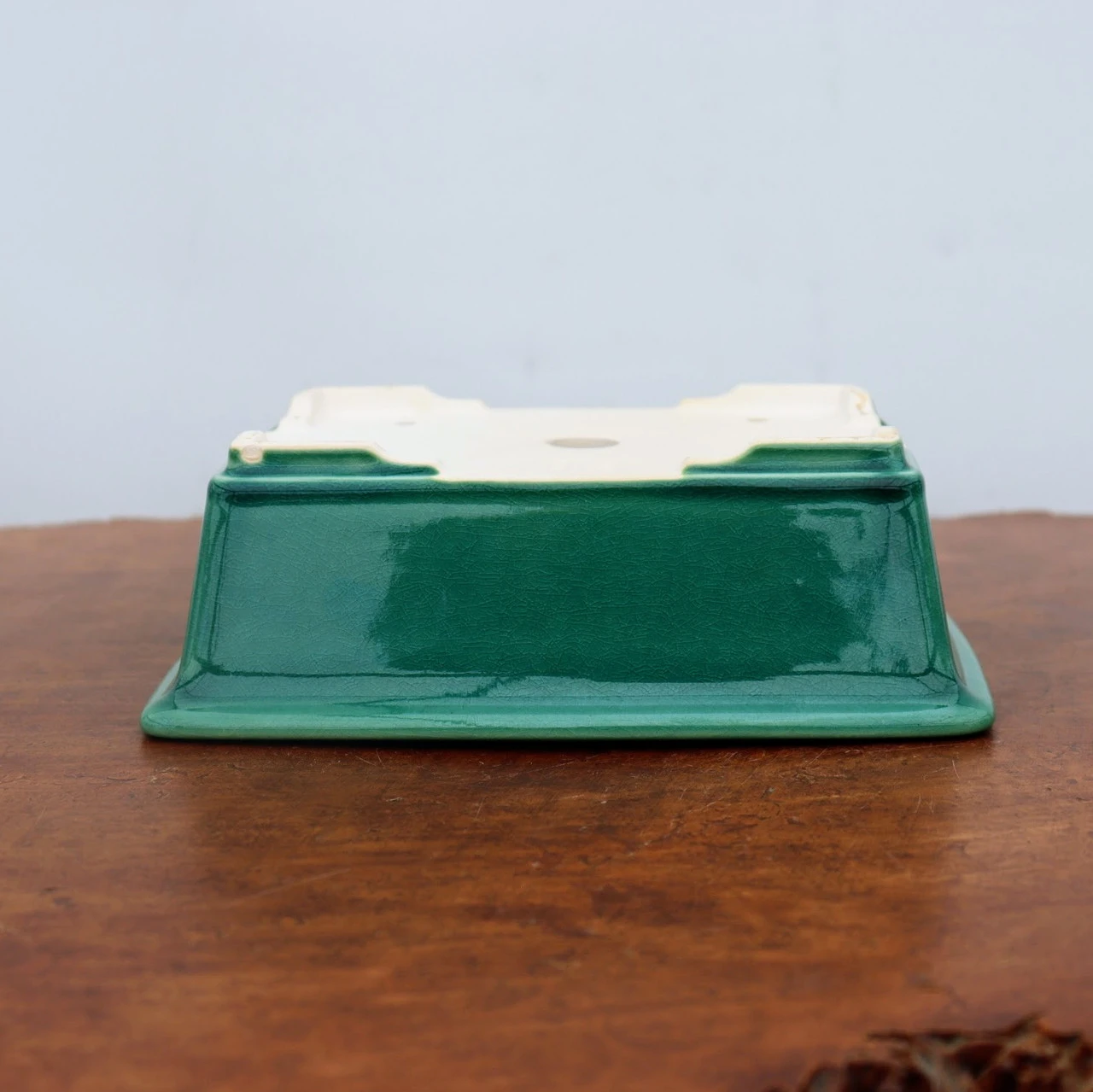 8" Green Glazed Yixing Bonsai Pot (No. 2061) - Image 5