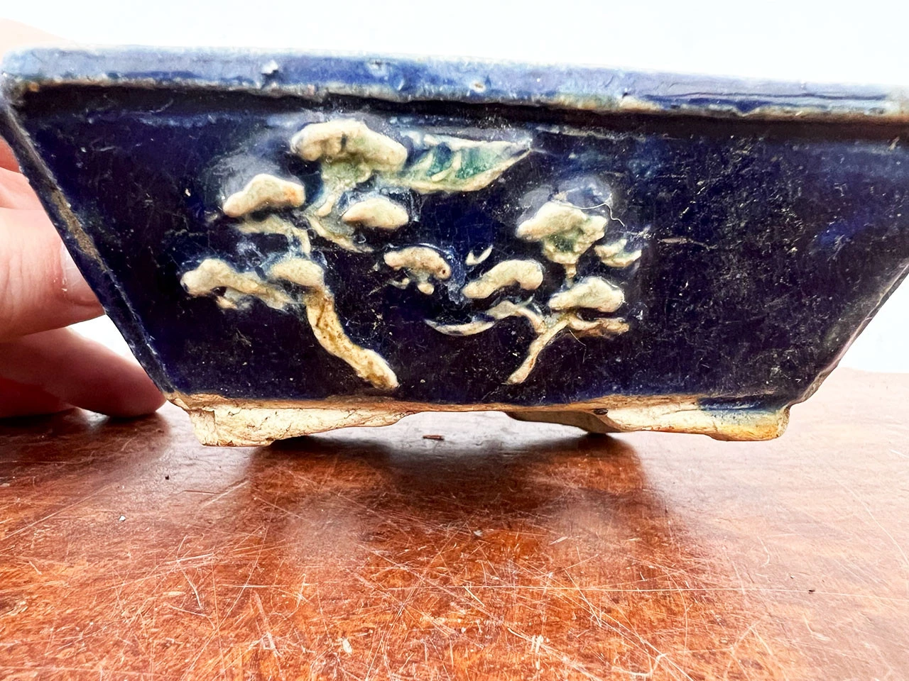 Etched Vintage Tokoname Pot - Unknown Potter No. TSP26 - Image 4