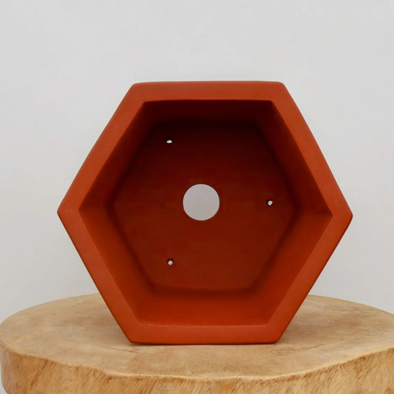 10" Etched Cascade Yixing Bonsai Pot (No. 2206) - Image 3