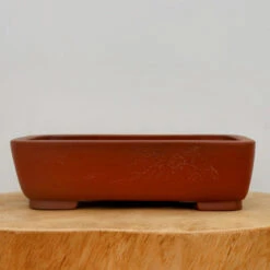 9" Etched Yixing Bonsai Pot (No. 2263)