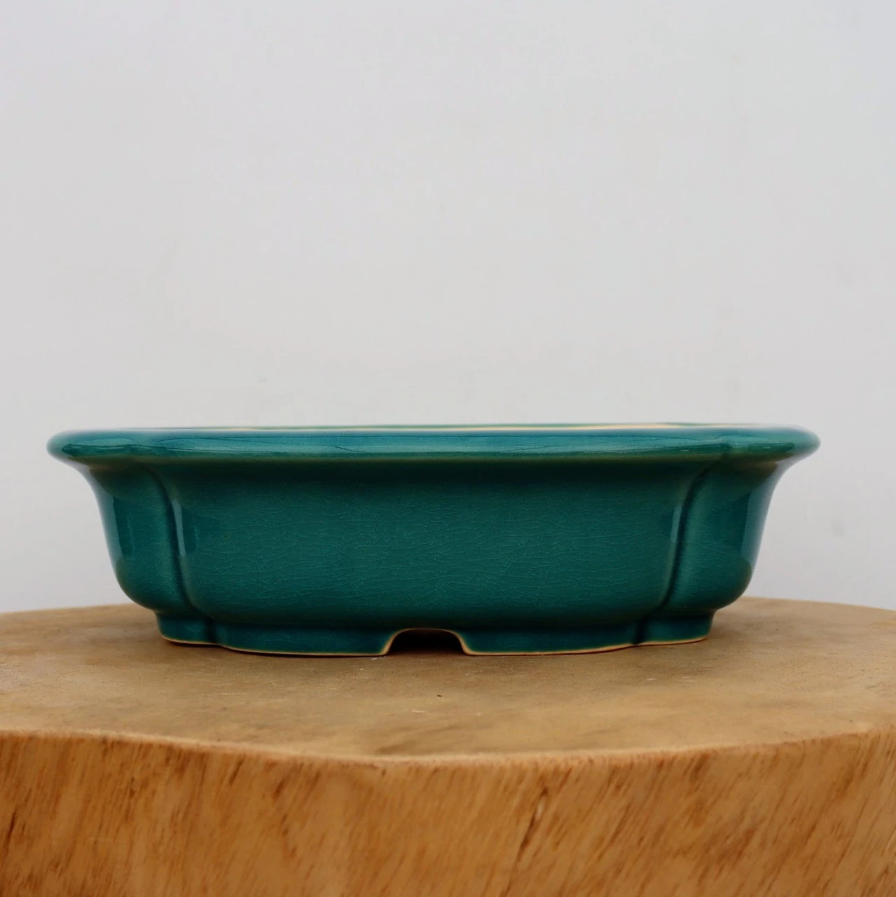 10" Green Glazed Yixing Bonsai Pot (No. 2337b) - Image 4