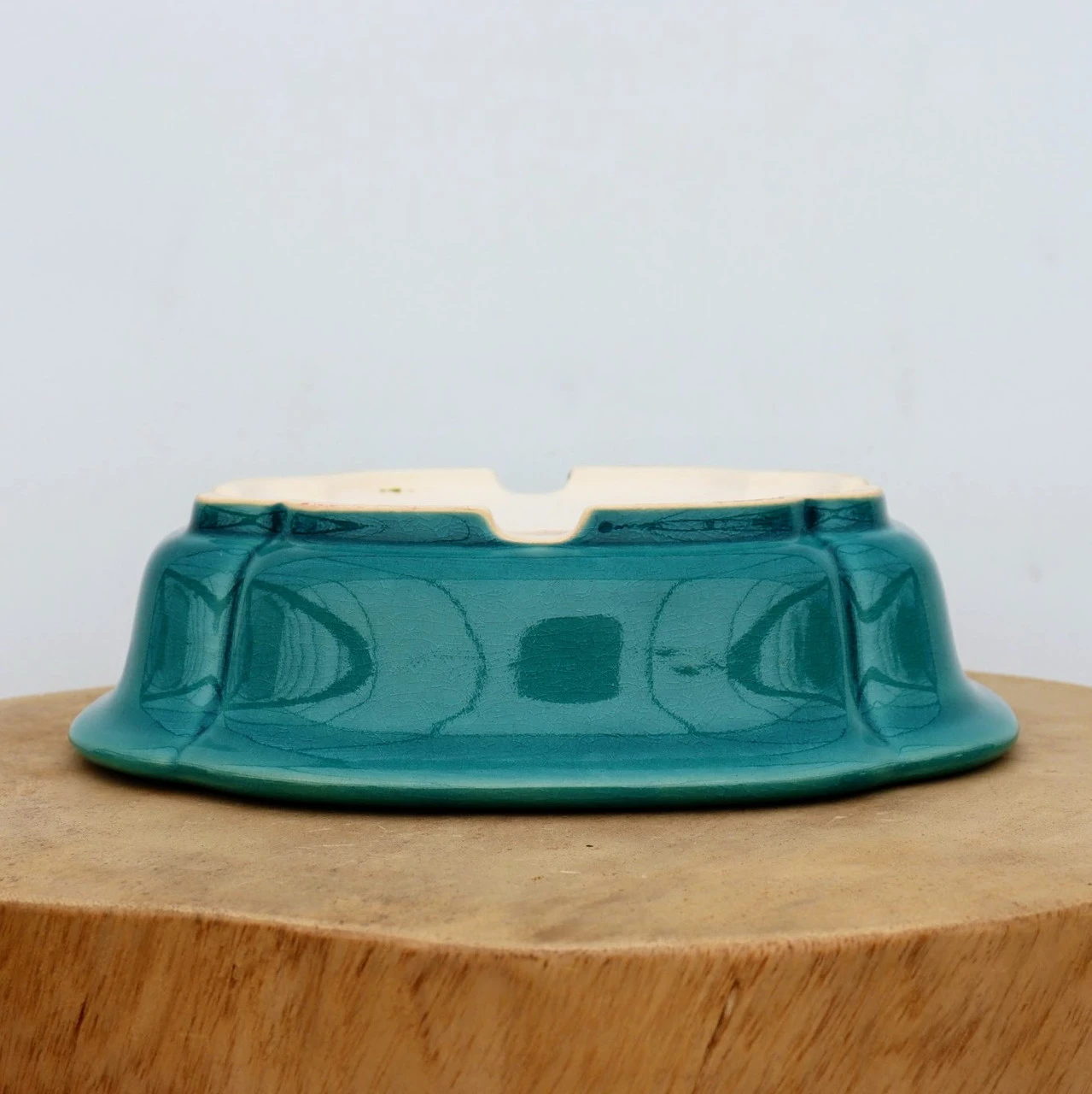 10" Green Glazed Yixing Bonsai Pot (No. 2337b) - Image 5