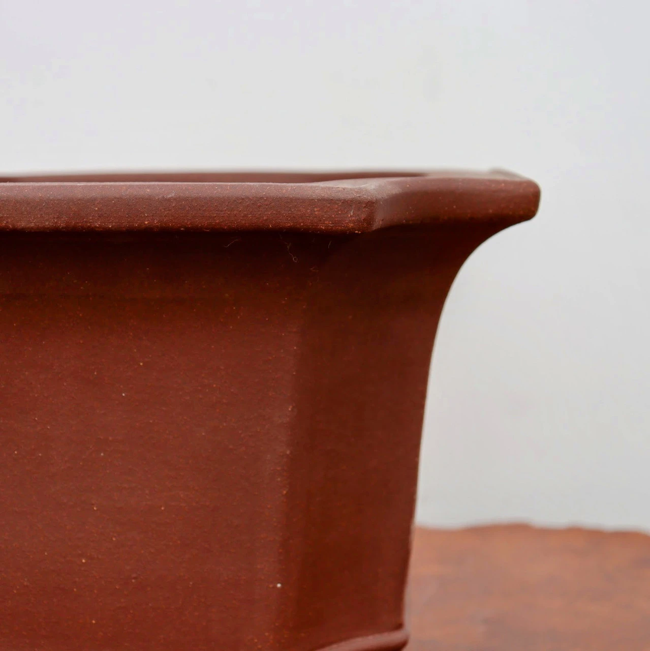 11" Unglazed Yixing Bonsai Pot (No. 2283) - Image 2