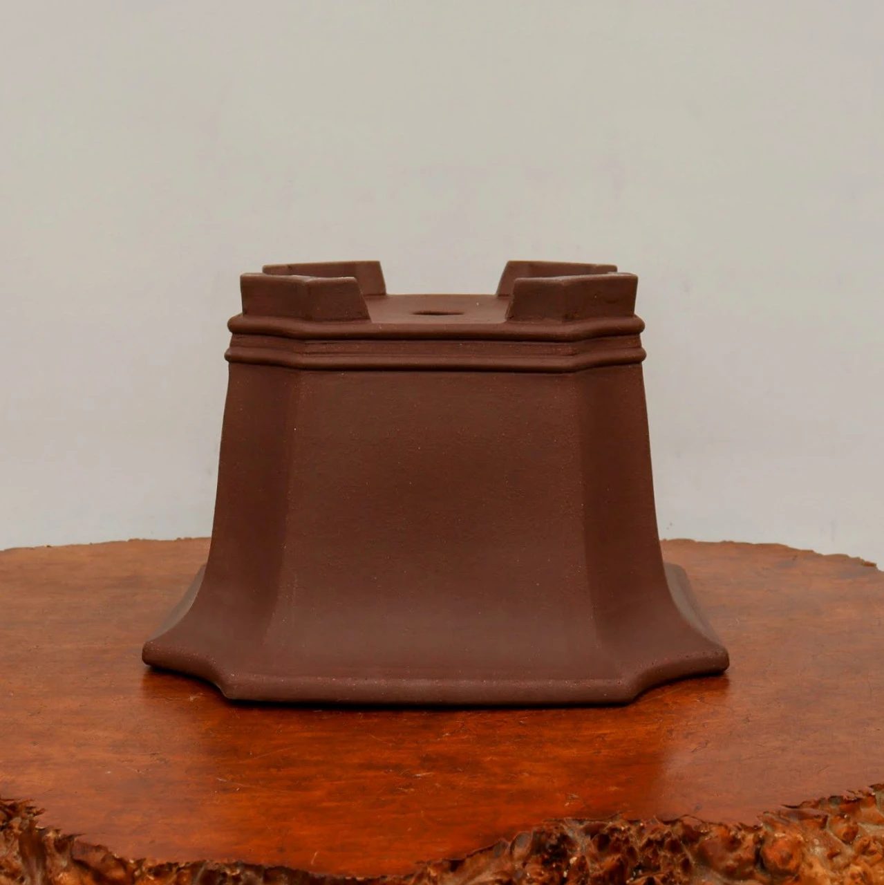 11" Unglazed Yixing Bonsai Pot (No. 2283) - Image 6