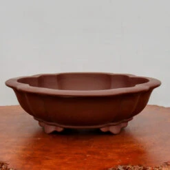 15" Unglazed Yixing Bonsai Pot (No. 2356)