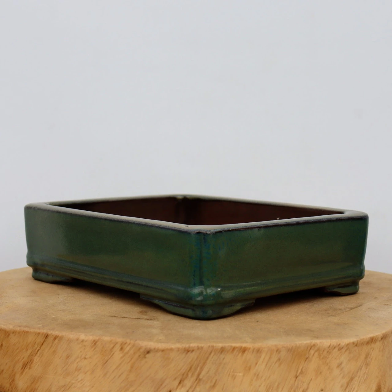 10-Inch Glazed Yixing Bonsai Pot (No. 2315m) - Image 3