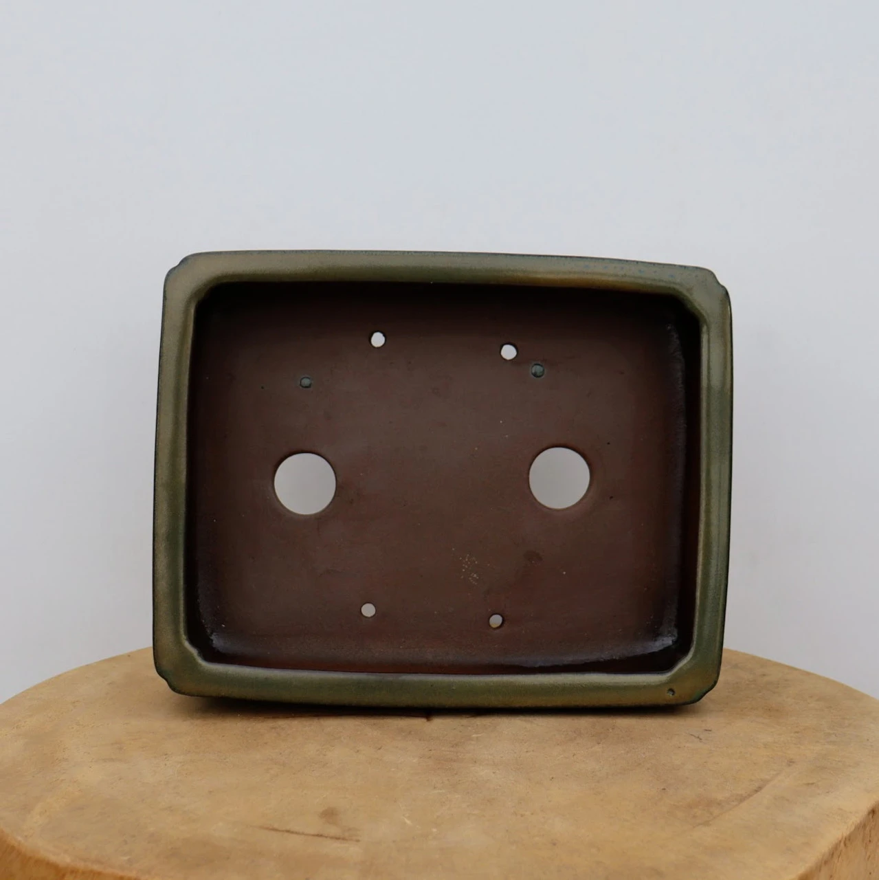 10-Inch Glazed Yixing Bonsai Pot (No. 2315m) - Image 6