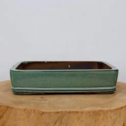 10-Inch Glazed Yixing Bonsai Pot (No. 2315n)