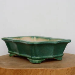 11-Inch Glazed Yixing Bonsai Pot (No. 2310h)