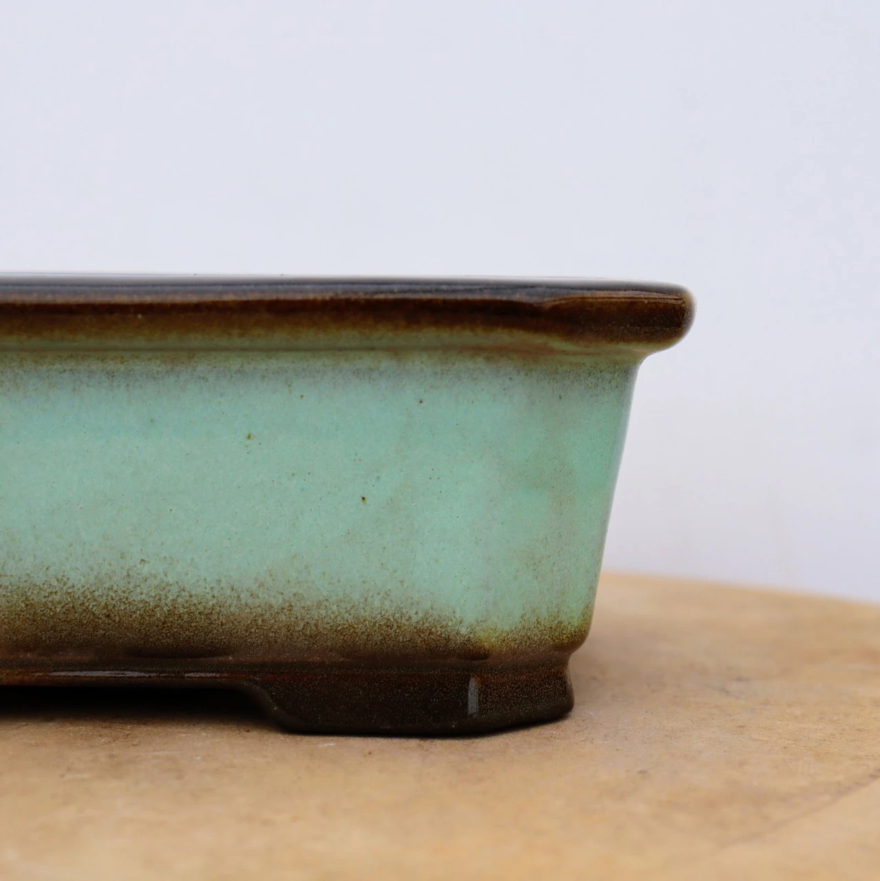 8-Inch Glazed Yixing Bonsai Pot (No. 2316c) - Image 2