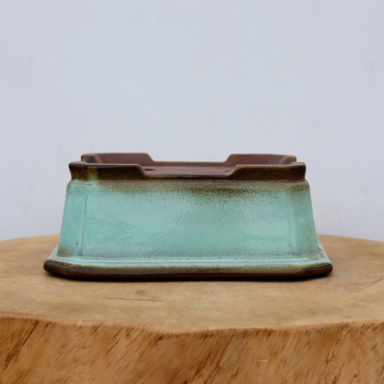 8-Inch Glazed Yixing Bonsai Pot (No. 2316c) - Image 5