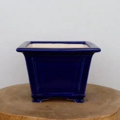 8-Inch Glazed Yixing Bonsai Pot (No. 2297b)