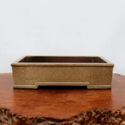 13-Inch Glazed Yixing Bonsai Pot (No. 2298f)