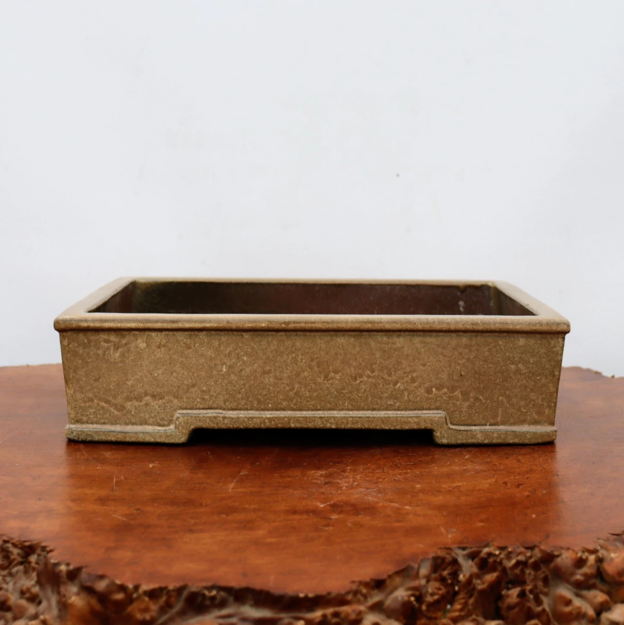 13-Inch Glazed Yixing Bonsai Pot (No. 2298f)