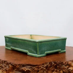 13-Inch Glazed Yixing Bonsai Pot (No. 2298h)