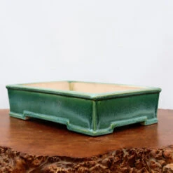 13-Inch Glazed Yixing Bonsai Pot (No. 2298j)