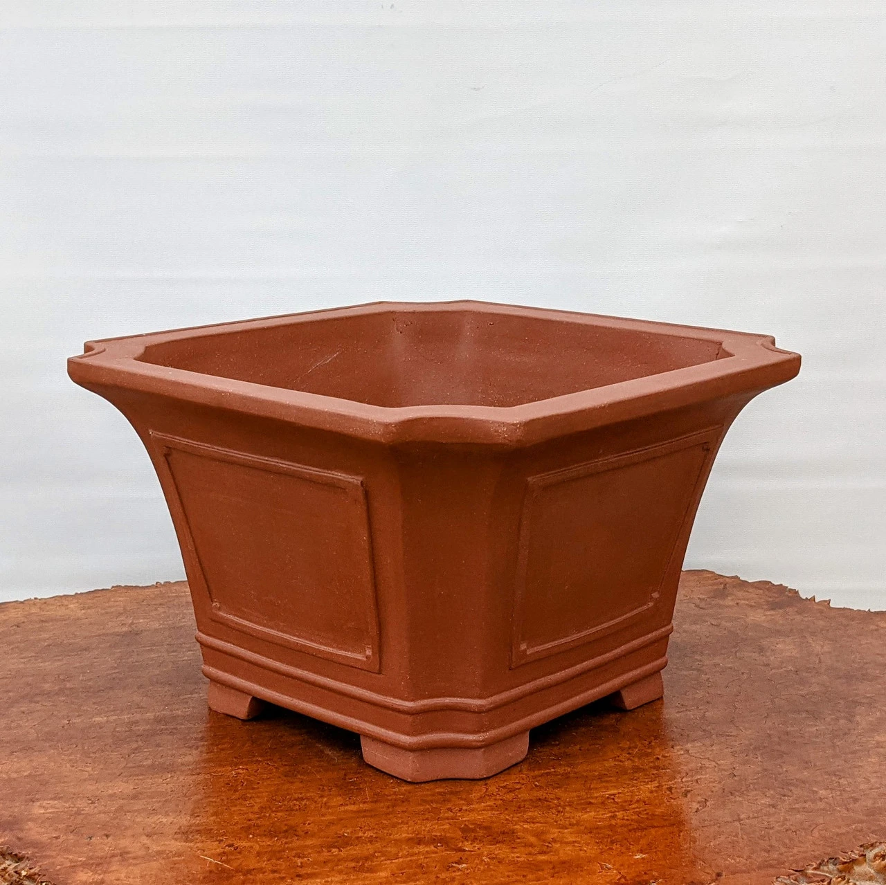 12" Unglazed Cascade Yixing Ceramic Pot (1402) - Image 5