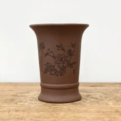4" Unglazed Bonsai Pot (No. 1963a)