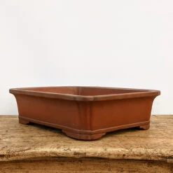 15" Rectangular Unglazed Yixing Pot (No. 813)