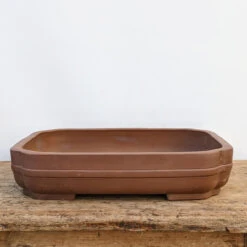16" Unglazed Rectangular Ceramic Pot (No. 520)
