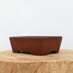 7" Unglazed Yixing Bonsai Pot (No. 871)