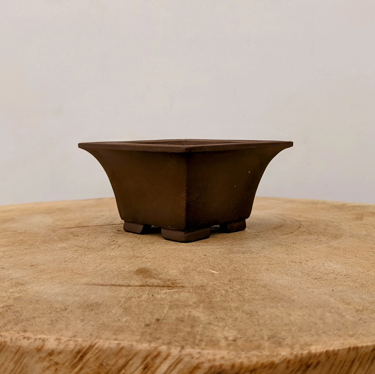 4" Unglazed Yixing Bonsai Pot (No. 859)