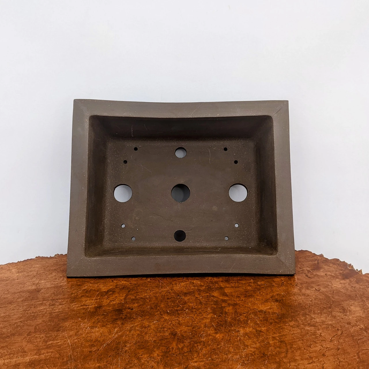 12" Handmade Bonsai Pot By Steven Gossert (No. 4) - Image 4