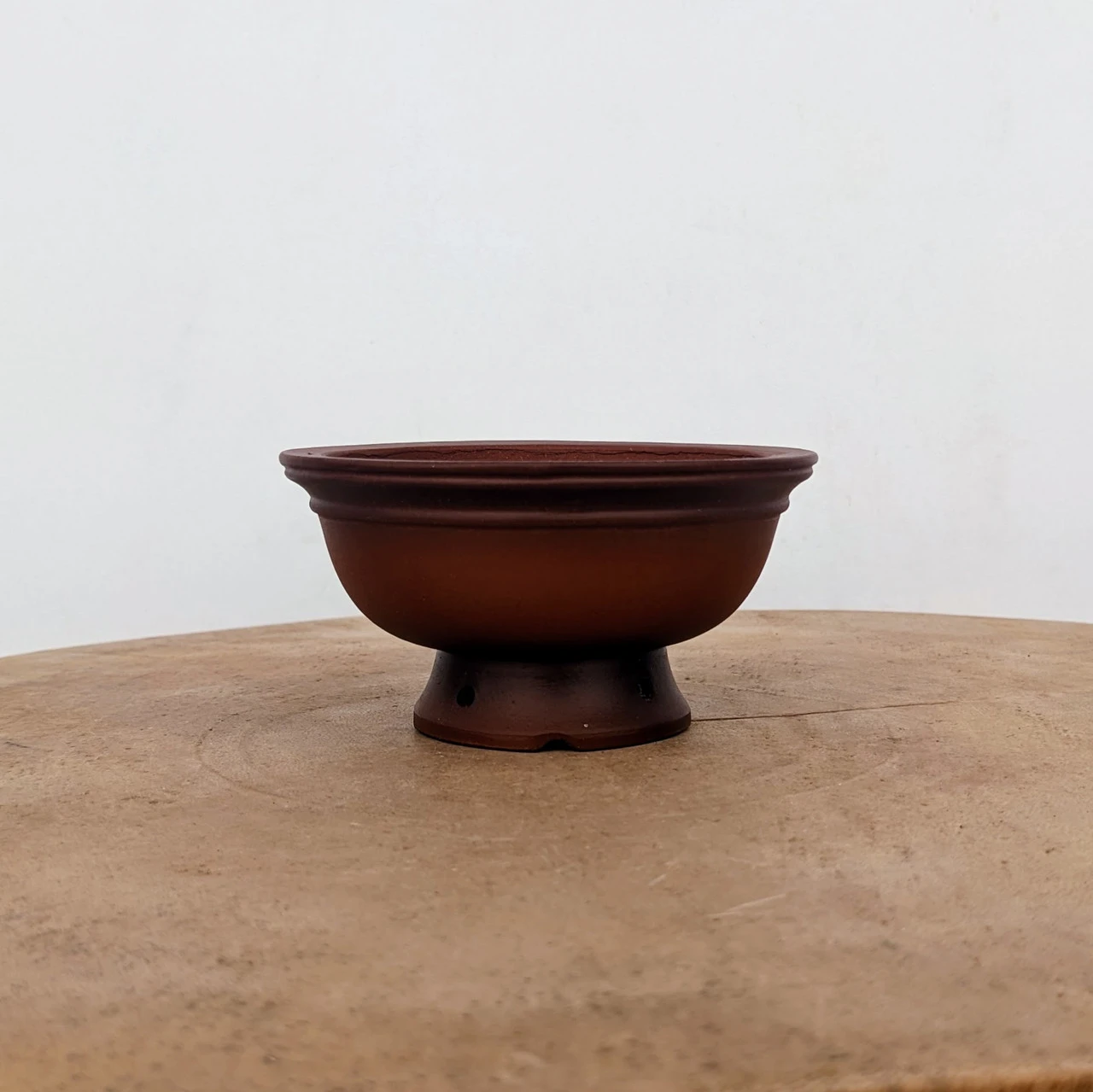 4" Unglazed Yixing Bonsai Pot (no. 858)