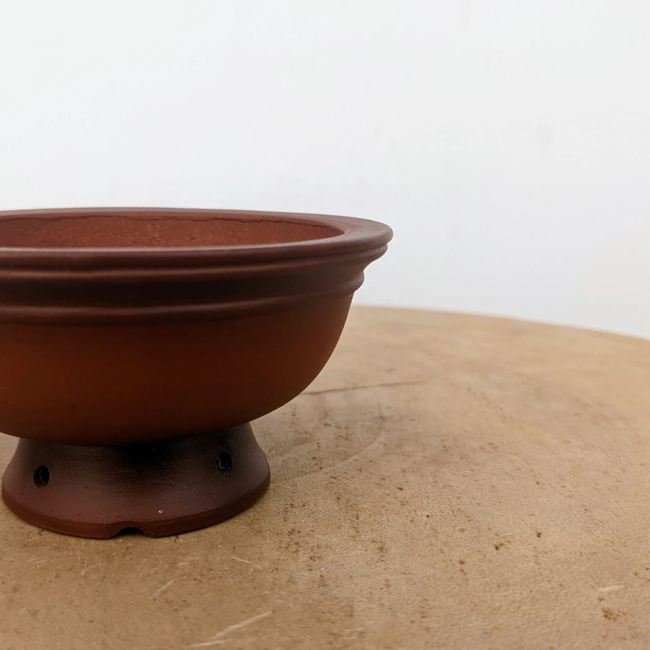 4" Unglazed Yixing Bonsai Pot (no. 858) - Image 2